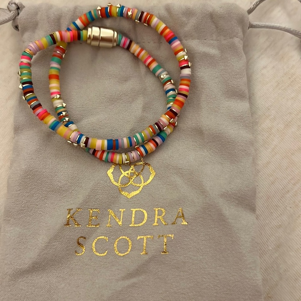 Kendra Scott rainbow wrap magnetic bracelet